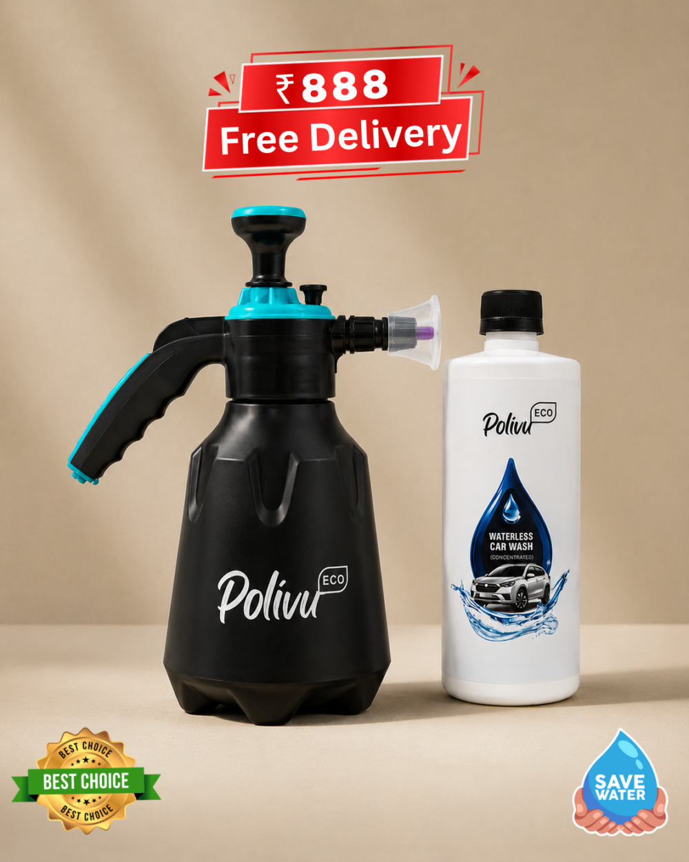 Polivu Car wash kit
